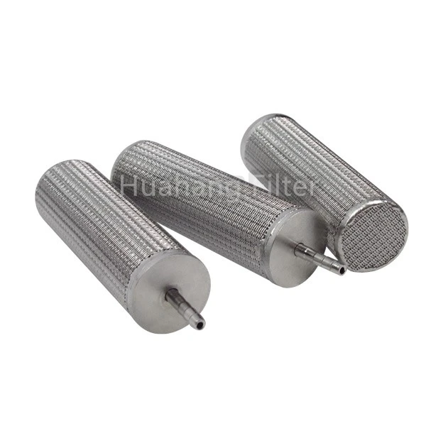 1250 Mesh Sintered Mesh Filter Element 25x85